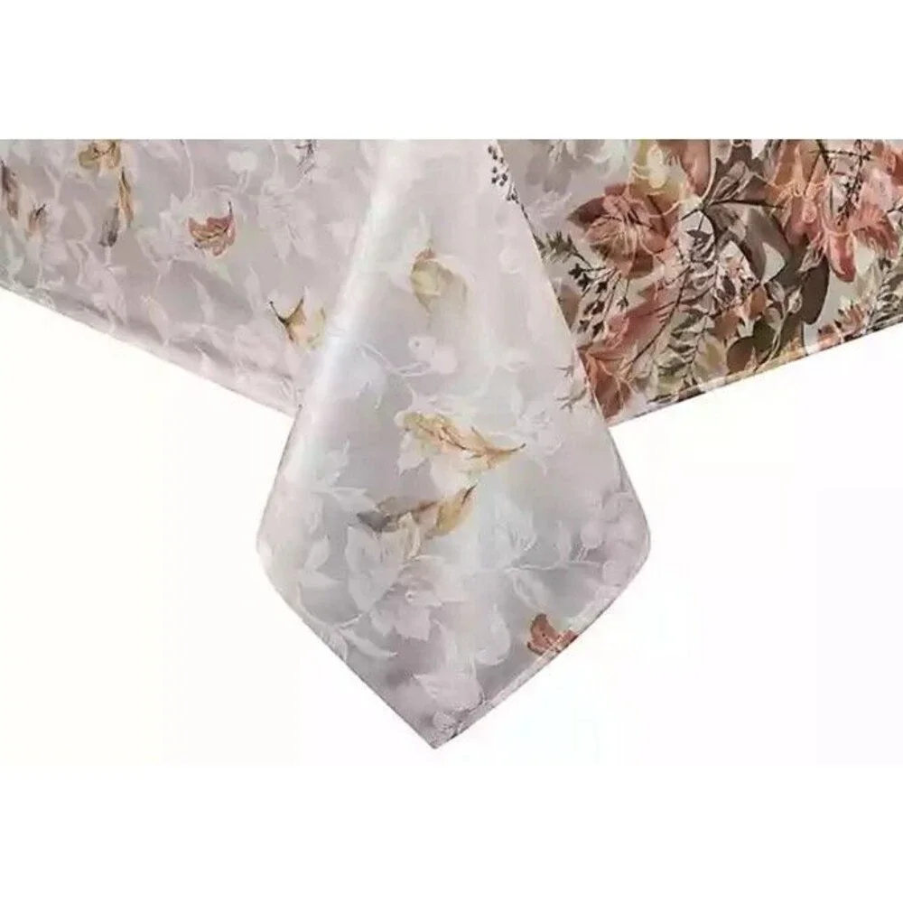 Thanksgiving Tablecloth Fabric Autumn Bouquet Harvest 60x120